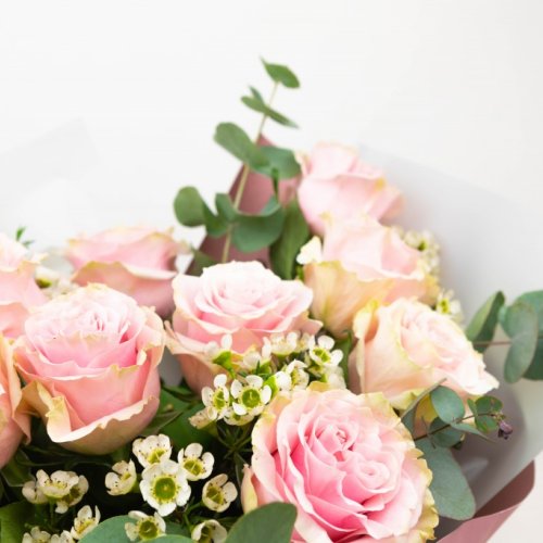 Buchet cu trandafiri roz SUEÑO 11